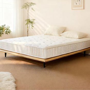 Independent Pocket Spring Mattress Latex Cushion Home Hotel Soft and Hard Dual-Use Edge Reinforced Hard Cushion Double Mattress