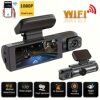Temu/Shein Cross-Border Supply 2024 New Wifi Driving Recorder Hd Dual Lens Front and Rear 3.16