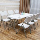 Складной стол портативный простой бытовой обеденный стол уличный киоск на ночном рынке студенческий стол обеденный стол в небольшой квартире