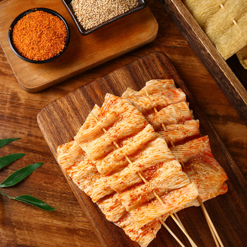 Complete Collection of Dried Soy Products, Commercial Soy Sausage, Vegetarian Chicken, Artificial Meat, Gluten, Bean Skin, Bean Curd Shreds, Cold Dishes, Fried Skewers, Spicy Hot Pot