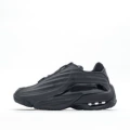 Mike's all-black duckbill shoes