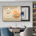 Fortune & Longevity - High Transparency Crystal Porcelain Finish + Real Clock
