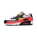 Air max 90 black white red