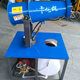 Construction site dust removal fog gun high-range manual electric small steel gun full-automatic air supply type coal yard sprayer