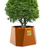 Urban Road Landscape Isolation Flower Bed Flower Pot Iron Art Stainless Steel Landscape Tree Bed Movable Modular Outdoor Flower Box