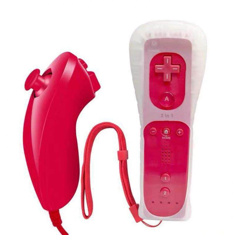 Factory direct supply WII/WIIU left and right game handle with silicone hand rope without accelerator MOTION