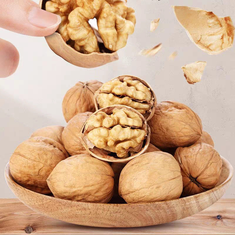 Paper-Skinned Roasted Walnuts 2025 New Arrival Xinjiang Thin-Skinned Original Hand-Peeled Cooked Milk Flavor for Pregnant Women Official Flagship Store