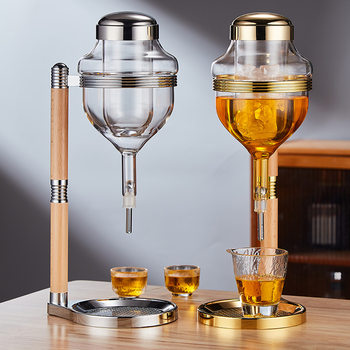 Japanese Sake Drip Wine Ice Wine Chiller Faucet Wine Chiller Bird Burning Board Front Supplies Wine Utensils