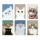 Spot PASSPORT cute cat многофункциональная сумка для паспорта с принтом владельца проездного паспорта, защитная крышка для документов оптом mini 0