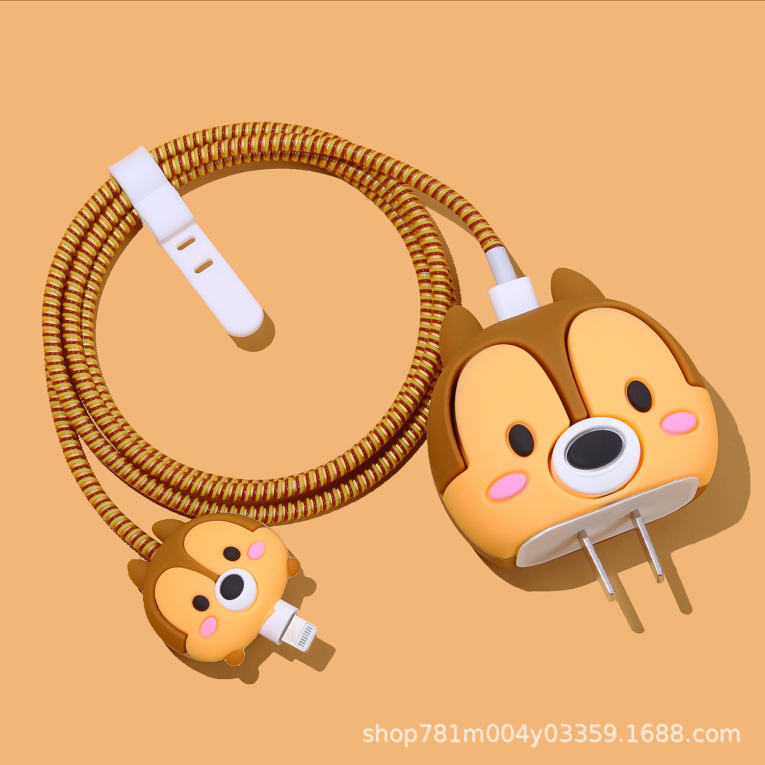 数据线保护套适用苹果充电器保护套芭芘充电头保护套充电线保护套