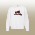 B1105 round neck white