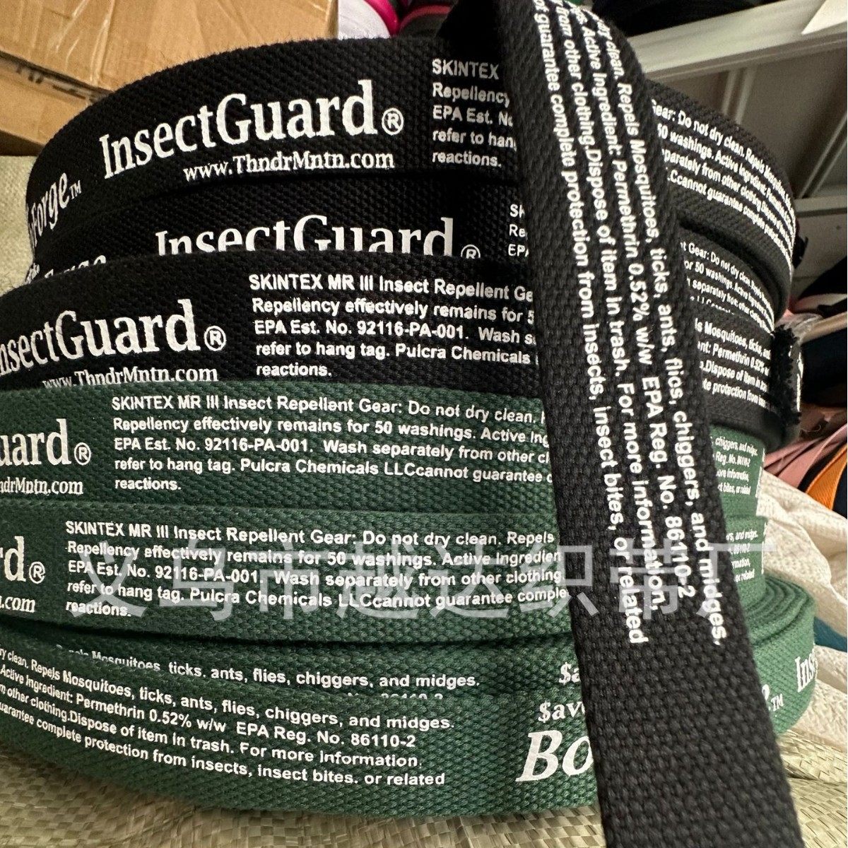 Customized full polyester cotton black color ribbon line with drawings and samples