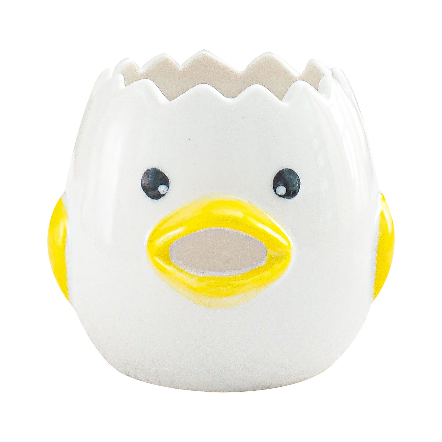 Cute Ceramic Egg Yolk and Egg White Separator Household Small Egg Separation Creative Hand-Painted Card Filter Utensils Wholesale