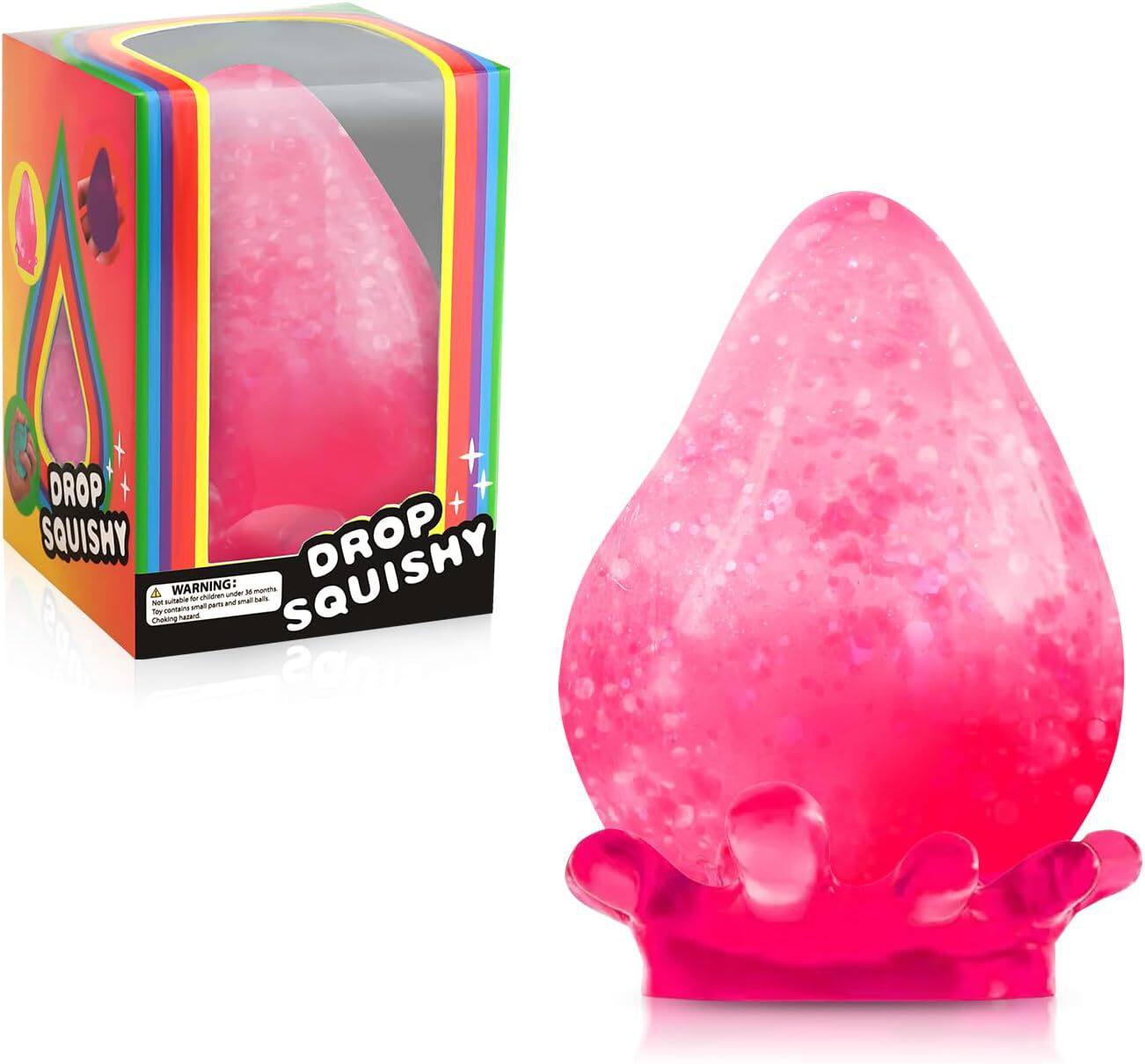 亚马逊Nee Doh梦幻水滴麦芽糖捏捏乐dream squishies外贸解压玩具