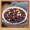 Fast-fried roasted black peanut spiced peanut Shandong specialty black peanut independent small package purple peanut snacks wine