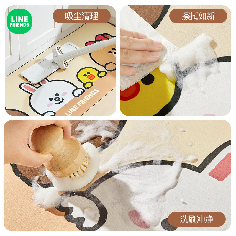 厨房地垫防滑防油可擦免洗地毯垫洗碗池吸水垫速干脚垫转角专用,淘宝优惠券,粉丝福利购,淘宝优惠卷