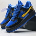 Black and blue [patent leather]