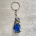 Keychain gray wolf
