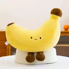 Creative Long-Legged Banana Plush Toy, Cute Fruit Pillow, Soothing Doll, Home Decoration, Birthday Gift Toy