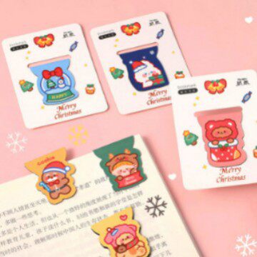 Manufacturer Customizes Special-Shaped Creative Magnetic Bookmarks with Backing Card, Cultural and Creative Folding Magnetic Bookmarks, Customized Student Gifts