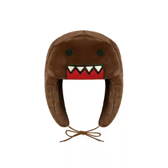 Multi-element autumn and winter new thick cartoon cap men's and women's cute warm ear protection Lei Feng cap popular plush cold cap