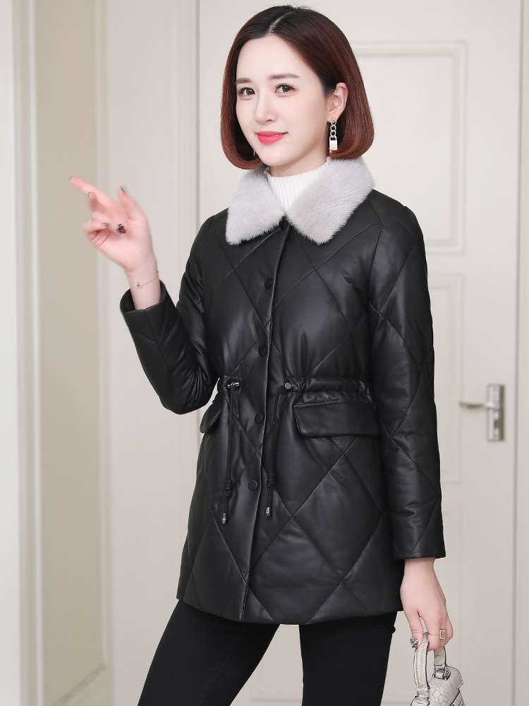 (Mới) Mã G2539 Giá 7590K: Áo Da Dê Nữ Hadlo Dáng Ôm Body Gợi Cảm Sexy Hàng Mùa Xuân Thu Đông Thời Trang Nữ Chất Liệu Da Bò G06 Sản Phẩm Mới, (Miễn Phí Vận Chuyển Toàn Quốc).