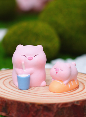 猪猪餐厅系列盲盒潮流玩具可爱手礼物摆件惊喜女生日礼物礼盒