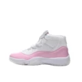 24 pink and white high tops