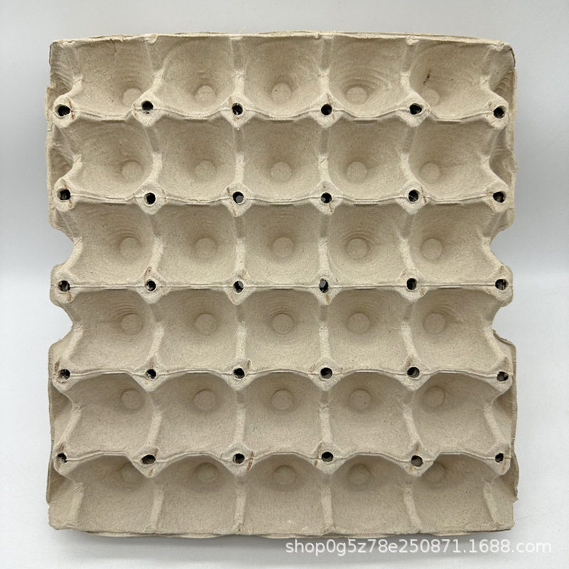 Manufacturer Wholesale Egg Trays, 30-Pack Paper Pulp Egg Trays, Thickened Quality, Shockproof, Breathable, in Stock, Fast Delivery, Large Quantity, Excellent Price
