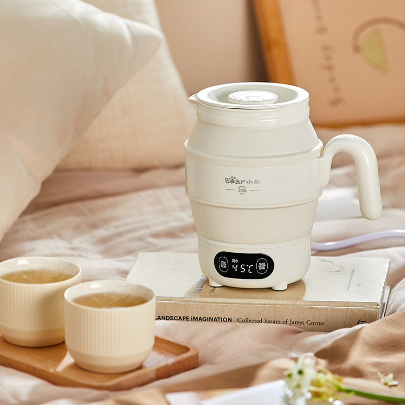Bear Portable Kettle ZDH-C06G3 Electric Kettle Folding Kettle Mini Boating Water Cup for Traveling Home Use