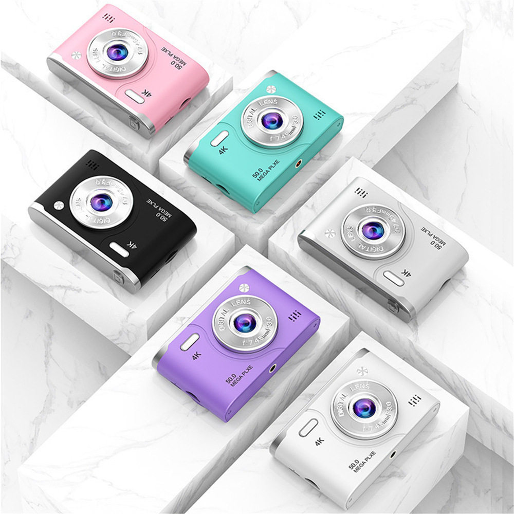 Cross-Border Digital Camera Ccd Student Camera Party Portable Small Mini High-Definition Travel Entry-Level Micro Single-Phase