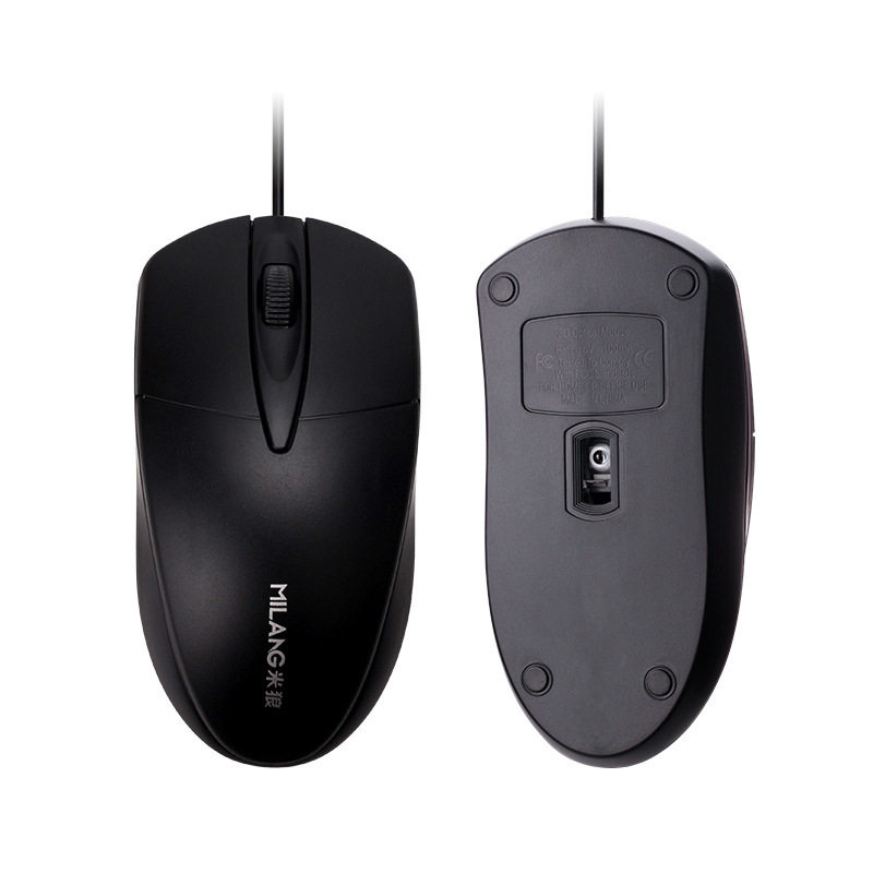 Mi Wolf M1 Mouse USB Wired Home Office Business Heavy Use Desktop Laptop Optical Mouse