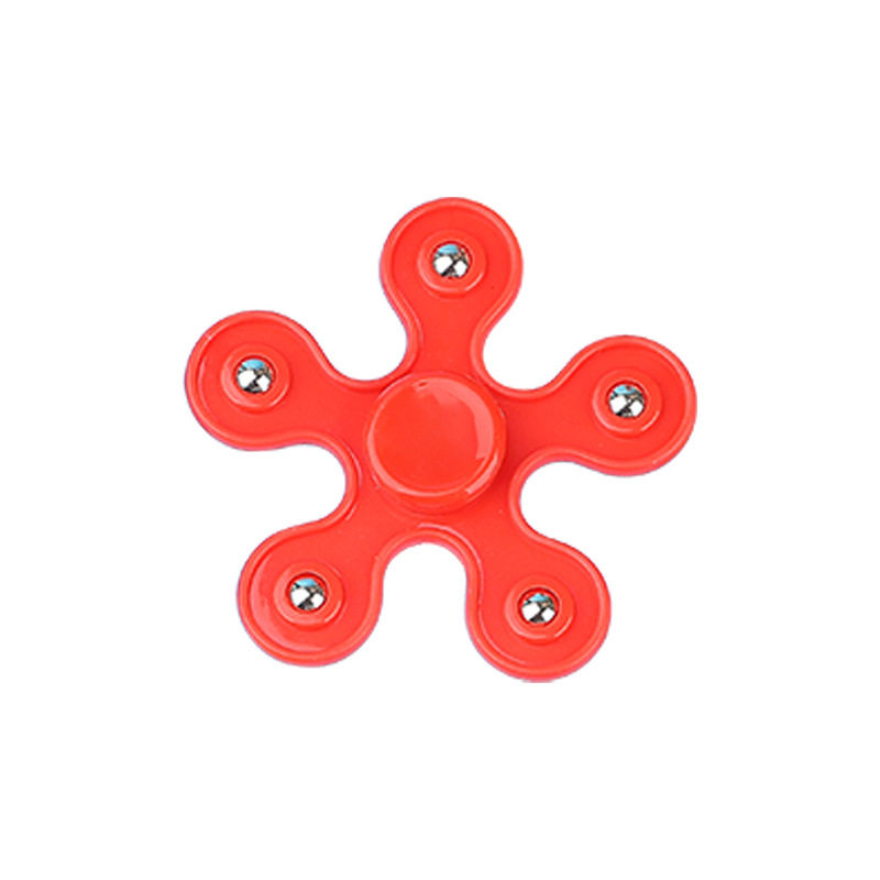 5-Bead Finger Spinner, Five-Blade Bearing, Pentagonal Steel Ball, Spiral Finger Decompression Toy Wholesale
