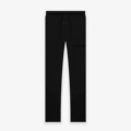 Straight-leg trousers black