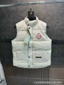 Red label vest white