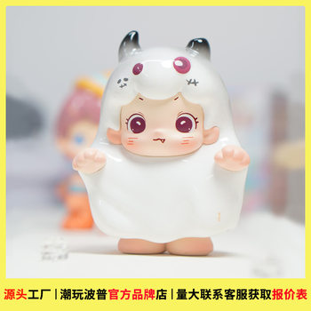 New Dot Fairy Tale Town Series Blind Box Hand-made Creative Cartoon Trendy Play Doll Whole End Little Red Book Doll Gift