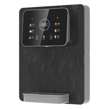 Thick film heating wall-mounted large screen pipe machine cold and hot water purifier touch control temperature regulating water dispenser household quantitative water intake
