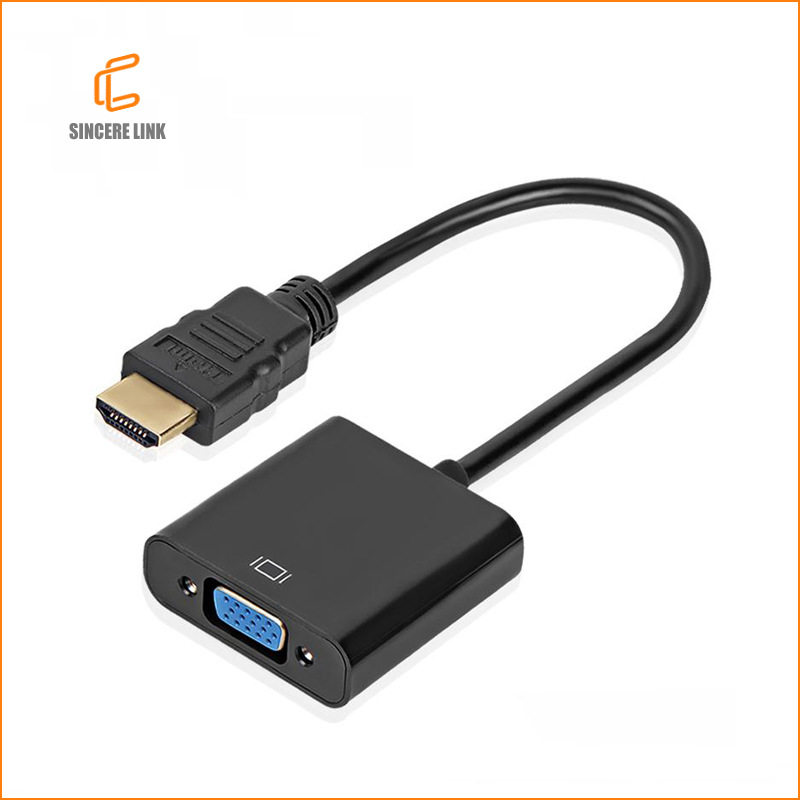 Manufacturer's Spot Hdtv to Vga Hd Hddc Audio and Video Converter Hd Hd Adapter Cable Hdtv to Vga