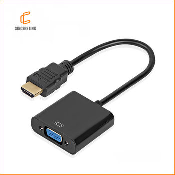 Manufacturer's Spot Hdtv to Vga Hd Hddc Audio and Video Converter Hd Hd Adapter Cable Hdtv to Vga