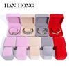 Velvet Rounded Velvet Jewelry Box Ring Box Earring Box Bracelet Necklace Box Jewelry Bracelet Box Jewelry Packaging Box