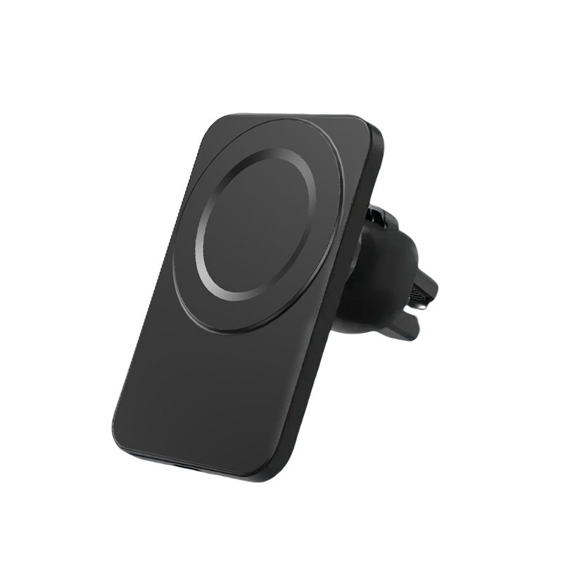 Factory Direct Sales Car Navigation Holder for Car Air Vents, Universal Car Mount with 15W Wireless Charging for Mobile Phones