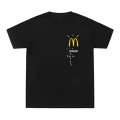 Travis scott x mcdonalds T-shirt Cactus Jack Crew T-Shirt