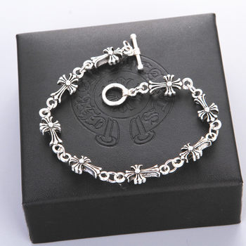 Cyber Celebrous Sydney Snake Quan Zhilong Same Cross Bracelet for Men and Women Trendy Crow Fashion Couple Bracelet