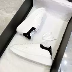 Thick-Soled White Shoes for Men and Women, Spring, Autumn and Winter Shoes, Heightening Internet Celebrity Couple Shoes, Ins Trbottomy Versatile Casual Sports Shoes