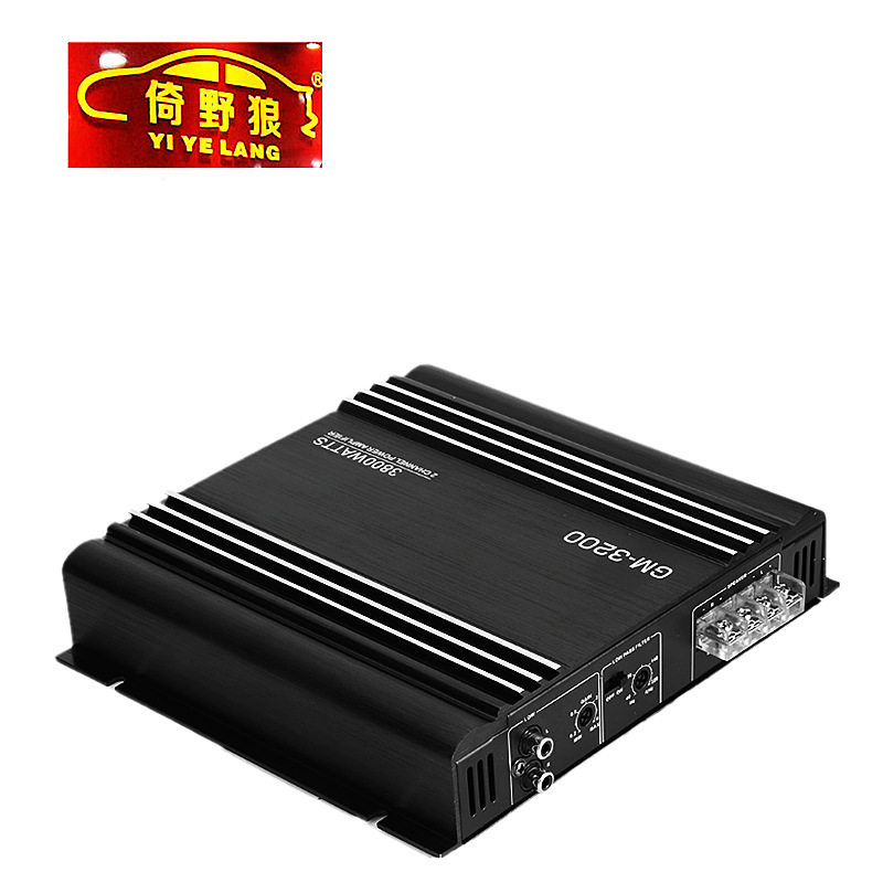 Wholesale car amplifier 2-way two-channel amplifier MG-3200 car audio modified power amplifier 3800W
