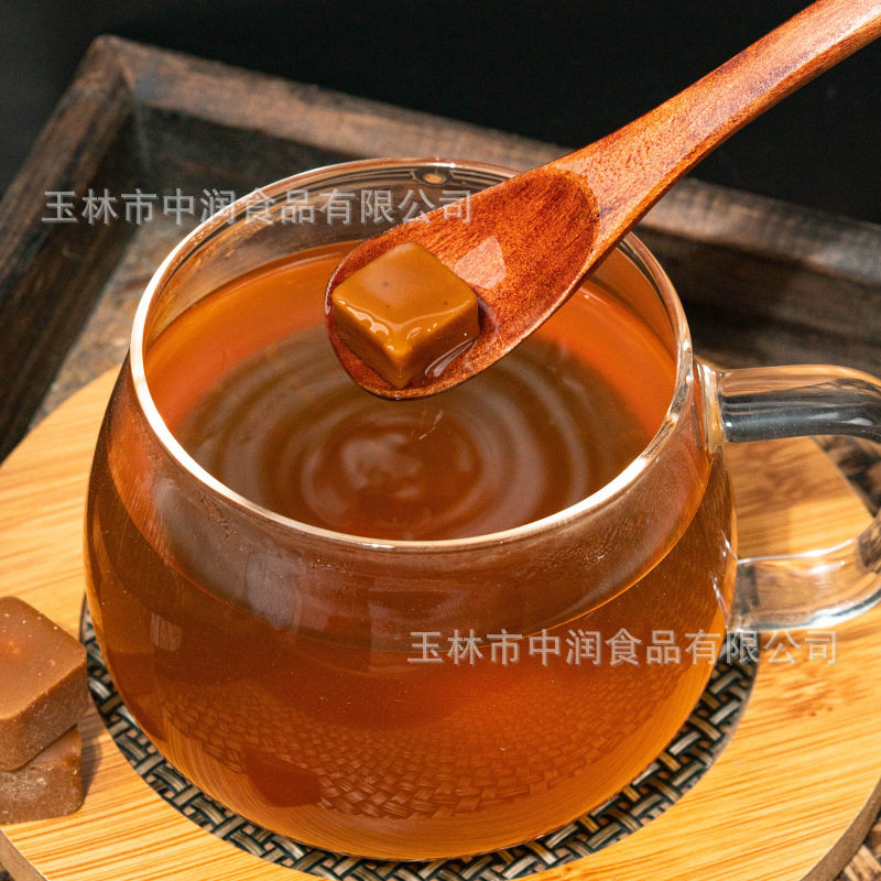 Winter Melon Tea Sugar Cubes, Milk Tea Shop Beverage Concentrated Syrup, Fruit and Vegetable Juice, Traditional Flavor Brewing Small Cubes Raw Materials Manufacturer Wholesale