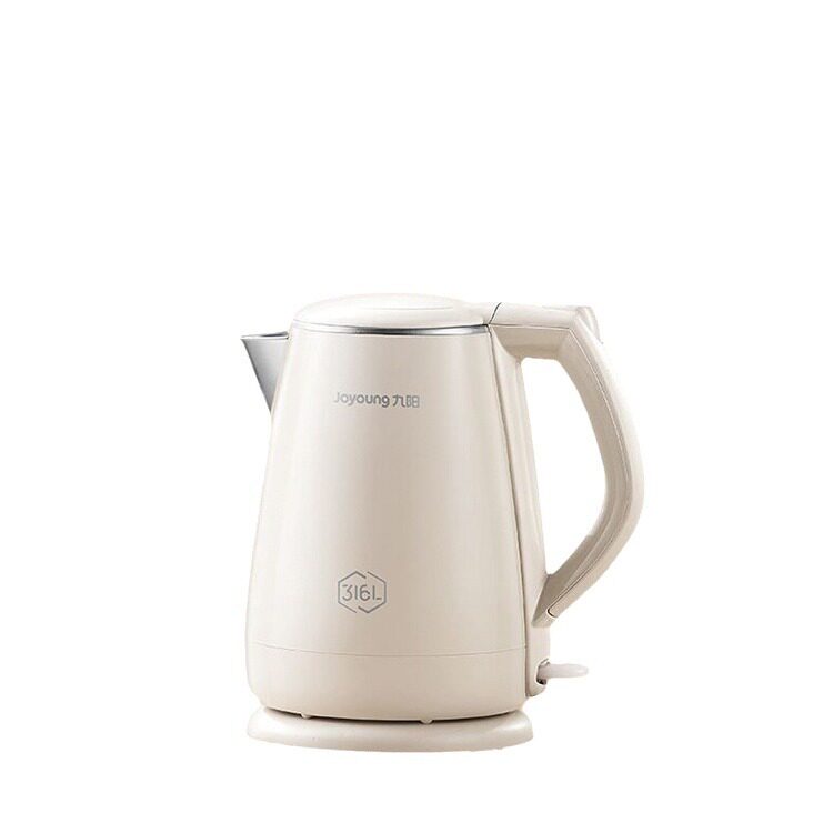 Jiuyang K15FD-W166 electric kettle double-layer anti-scald 316L stainless steel household large capacity electric kettle