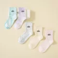 New 7-spray dyed mid-calf socks