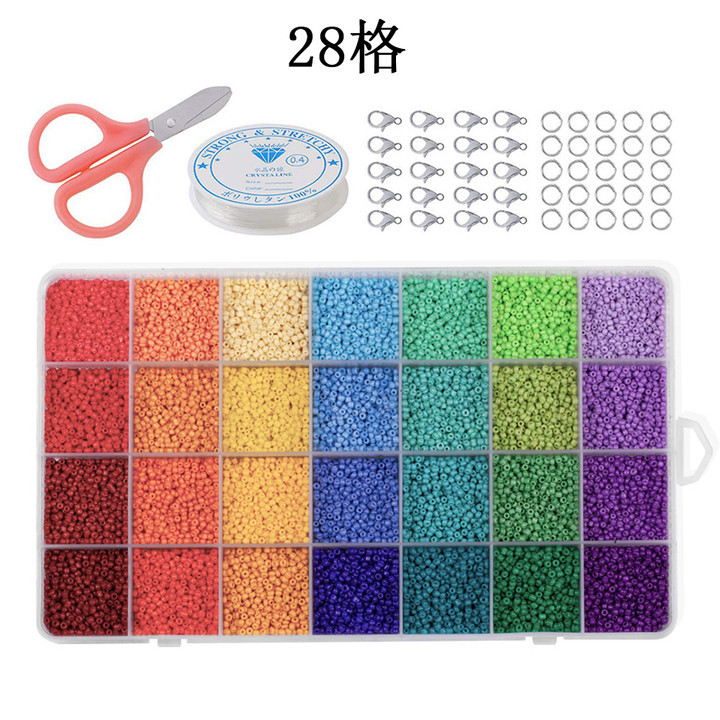 28格子の純色の米の玉