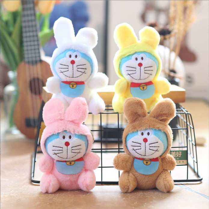 ドラえもん女装ウサギ